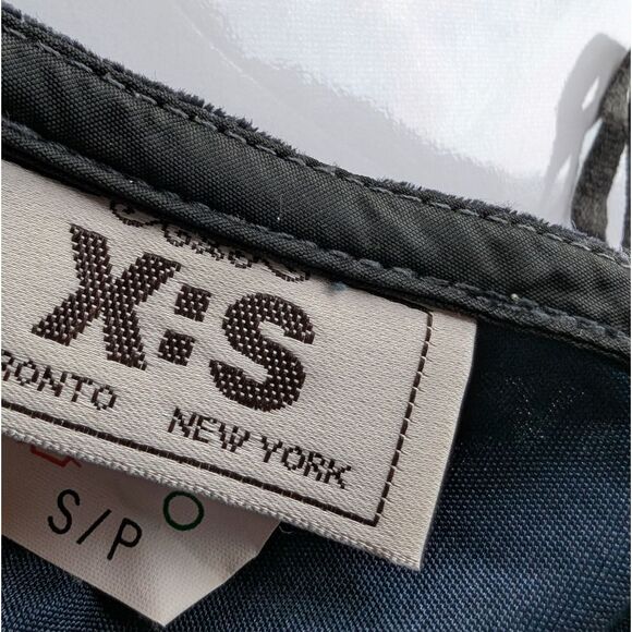 Grey Black Burnout Velvet Party Skirt Size S - Picture 3 of 12